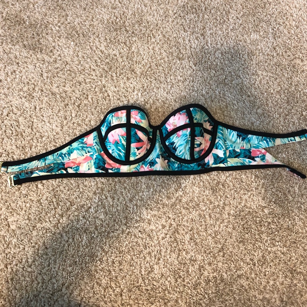 Target floral bathing suit